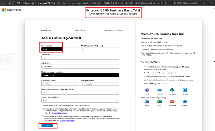 Create a Trial account for Dynamics 365 Finance and Operation – One ...